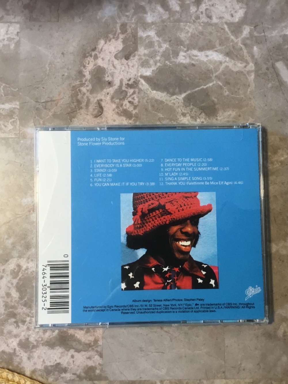 Sly & The Family Stones Greatest Hits CD NICE! - Picture 2 of 3